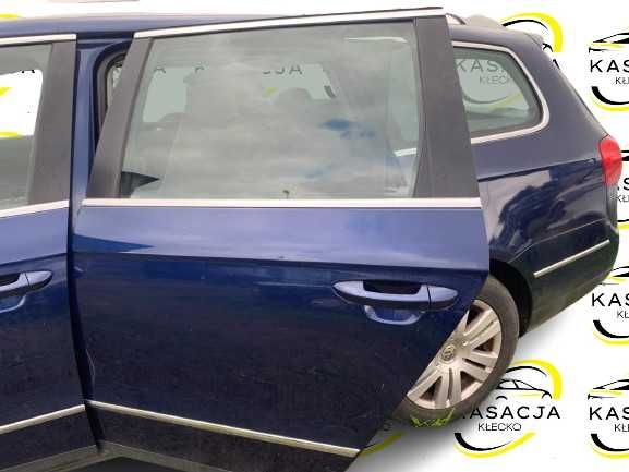 Drzwi lewe tył tylne Volkswagen Passat B6 kombi kolor ld50