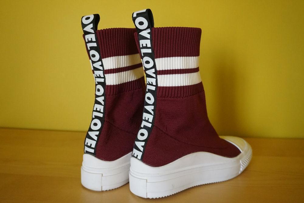 Sapatilha tecido canelado novas