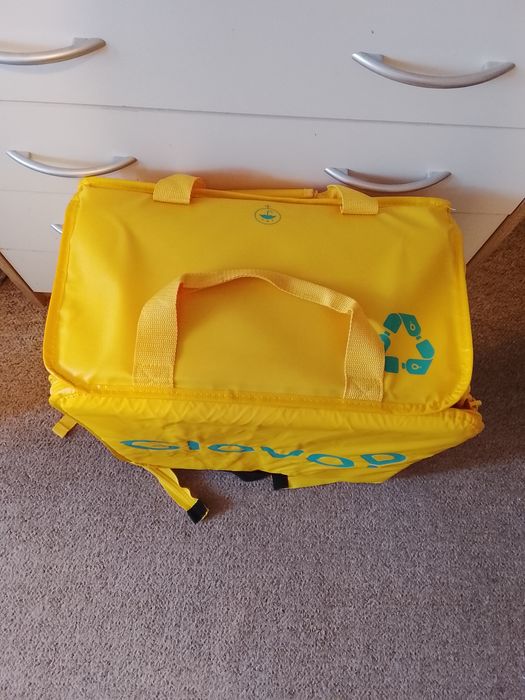 Nowy plecak Glovo / torba termiczna dla kuriera (nieużywany)