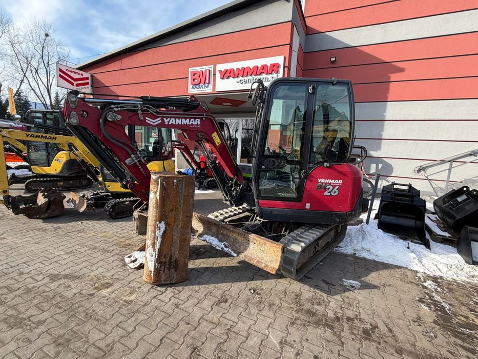 Yanmar sv26 ADVANCE POWERTILT  Powertilt; biale gasiennice - nowe; gwarancja do 2027