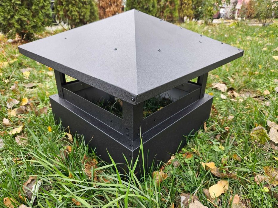 Накривка димоходу жалюзі Флюгарка на трубу Ковпак димаря