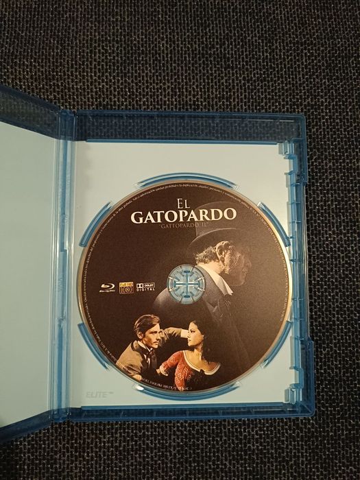 Blu Ray do filme clássico "O Leopardo", Visconti (portes grátis)