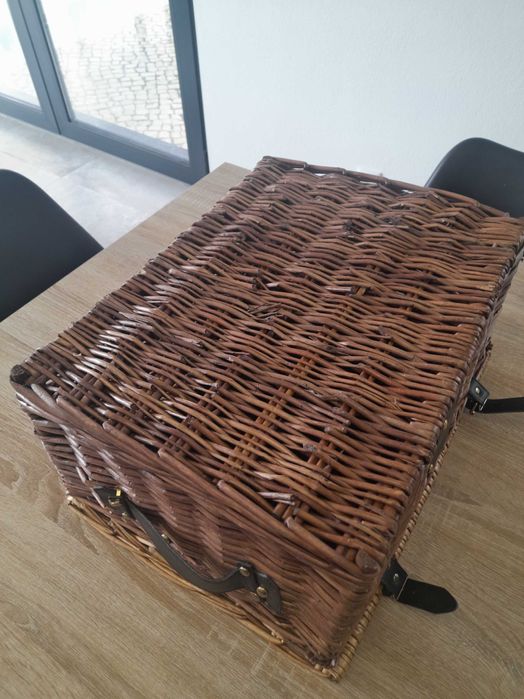 Cesta Piquenique em Vime