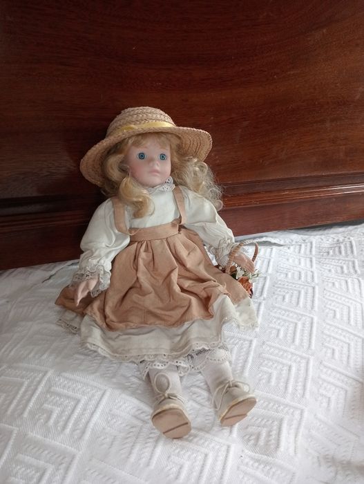 1980s Porcelain Doll