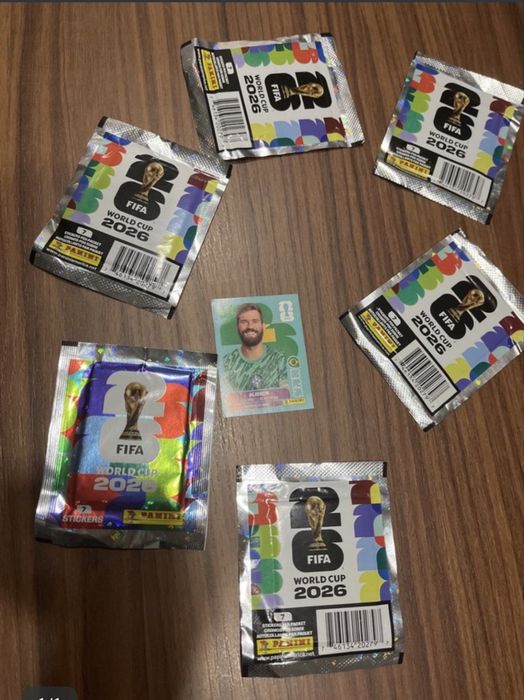 Panini Mundial 2026 - Pacotes de Cromos