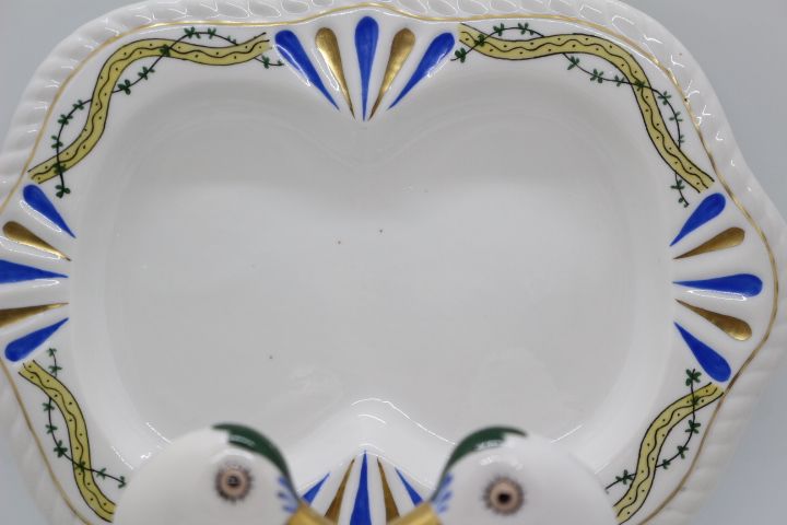 Raro Galheteiro Patos Vista Alegre Decoração Olaria de Viana 1924