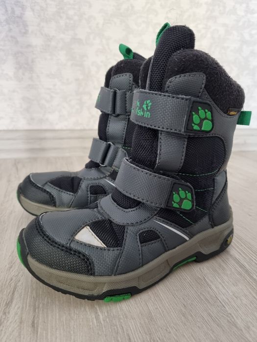 Зимові чобітки Jack Wolfskin для хлопчика 28р