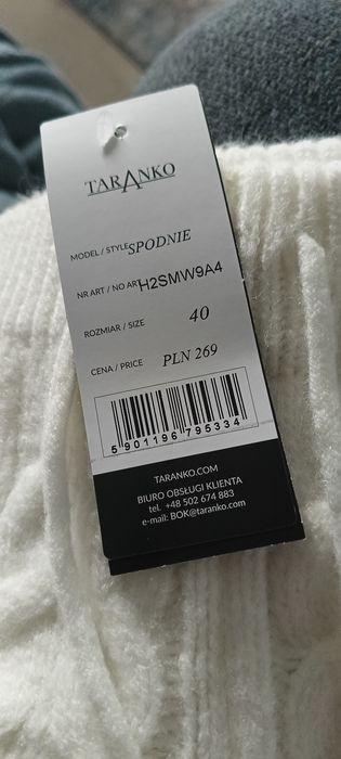 Sweterkowe spodenki Taranko