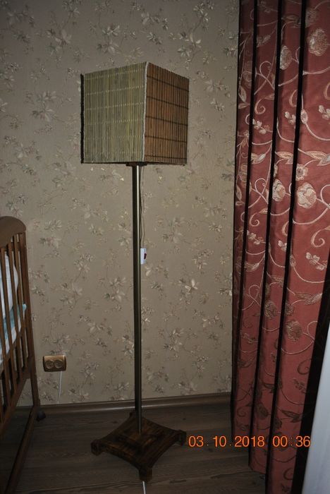 стильный торшер. ручная работа