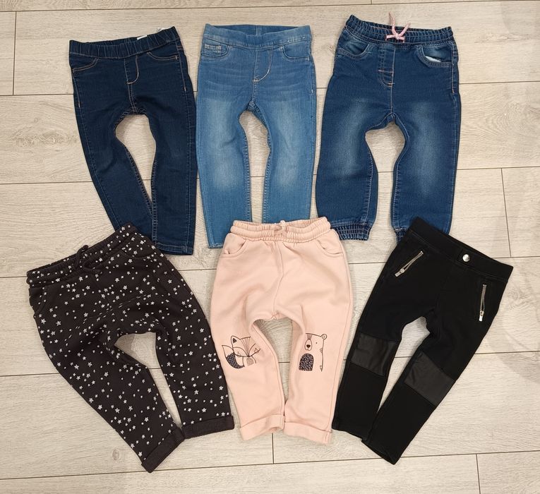 37 sztuk! Zestaw dla dziewczynki rozmiar 92