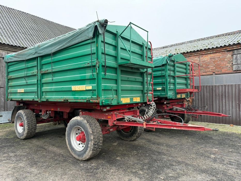 Przyczepy Metaltech 14ton, 3 strony