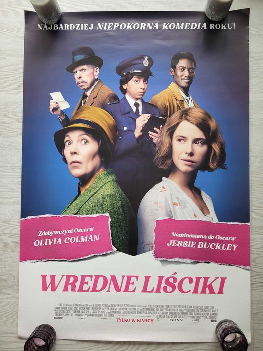 Plakat kinowy z filmu Wredne liściki