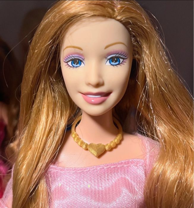 Barbie klara dziedek do orzechów naszyjnik