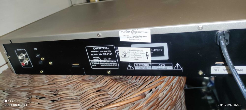 CD Odtwarzacz Onkyo DX-7111