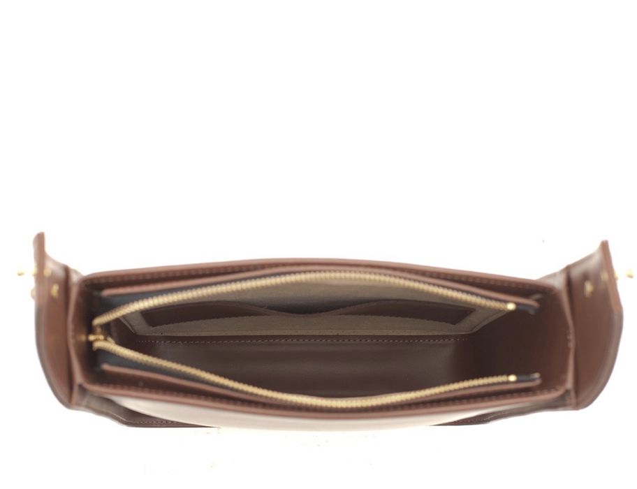 Bagllet сумка, BG137, колір коричневий, шкіряна