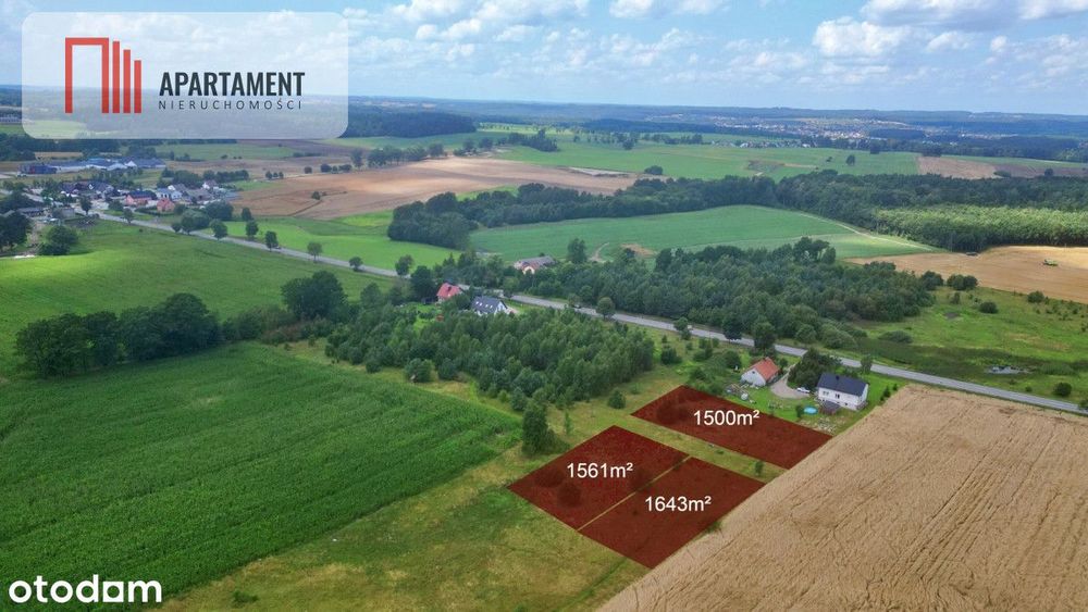 Działki objęte Mpzp pod zabudowę jednorodzinną