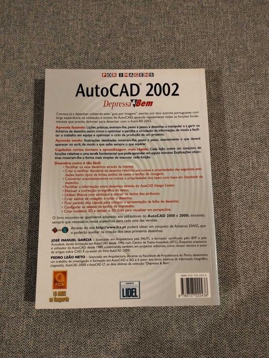 Livro "AutoCAD 2002" José Manuel Garcia & Pedro Leão Neto