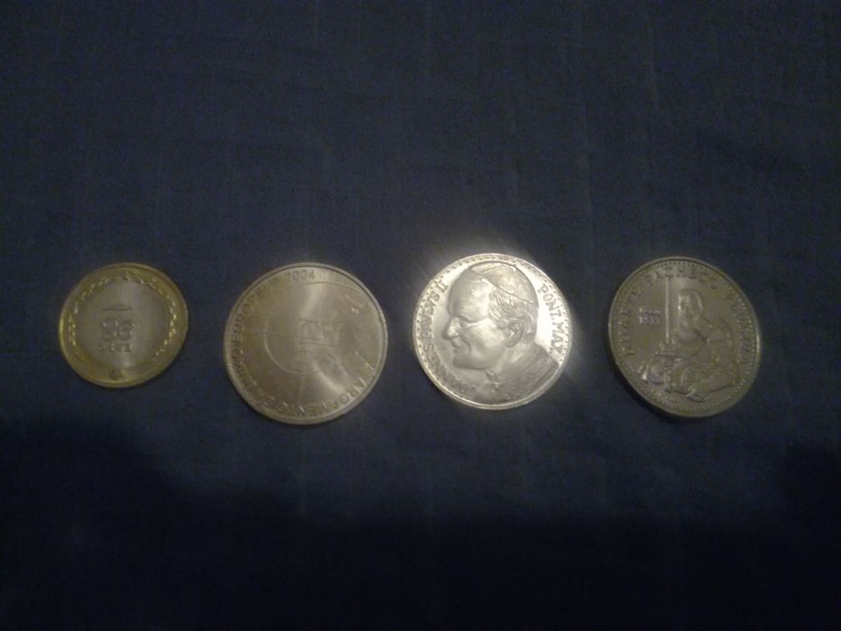 Moedas comemorativas