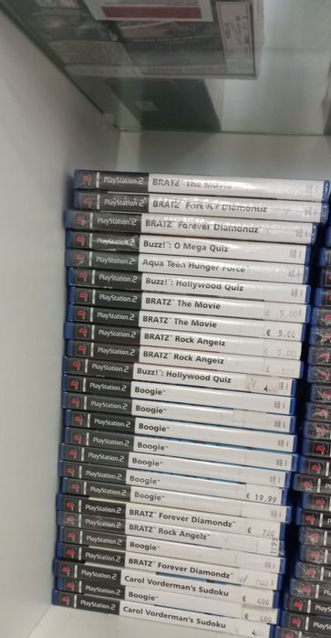 Jogos novos embalados antigos várias consolas