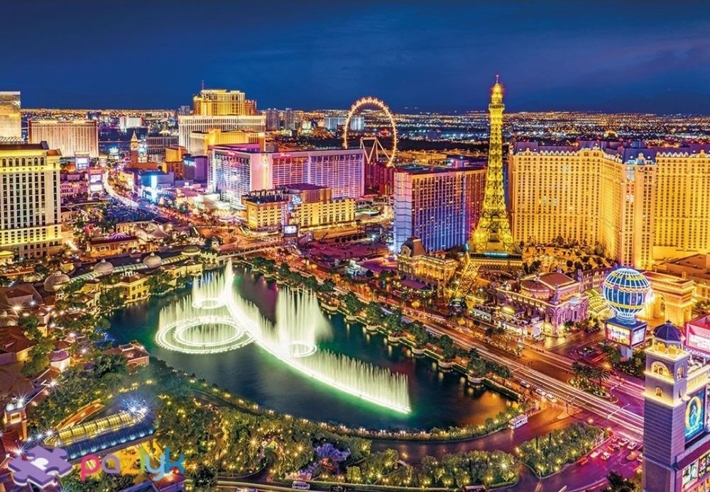 Пазл Clementoni Las Vegas 6000 елементів