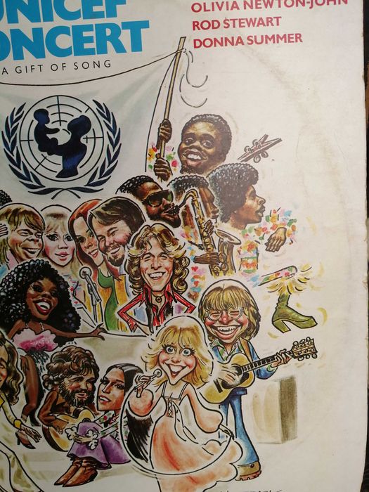vinil - lp - the music for unicef concert