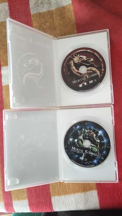 Mortal Kombat 1 i 2 dvd