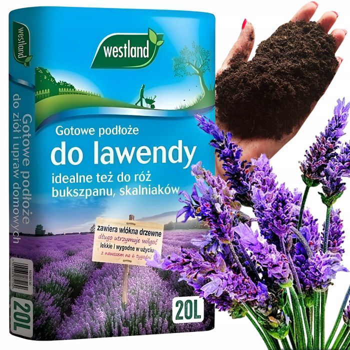 Nawóz - podłoże do Lawendy, Bukszpau, Róż WESTLAND 20 Litrów