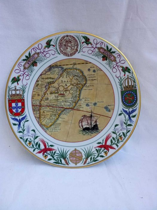 Prato Comemorativo "500 Anos do Descobrimento do Brasil"