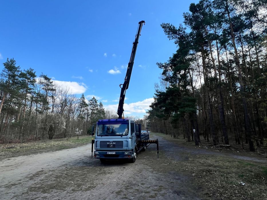 MAN TGL 12.180  HDS HIAB udźwig  3250kg,7,6m! Doinwestowany,Zadbany,Nowy UDT•
