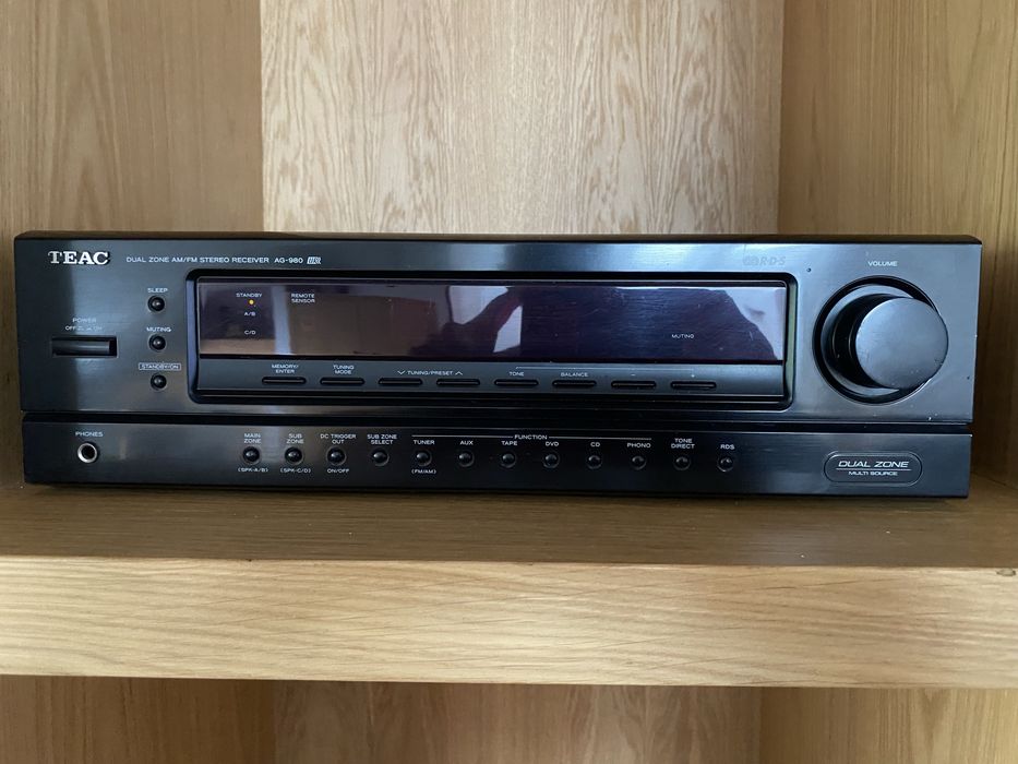 TEAC Dual Zone Am/FM Stereo  Recerver AG -980 Digital Zone Wzmacniacz