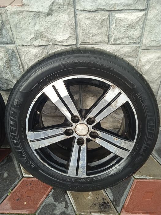 Диски титанові з покришкою 205/55 R16