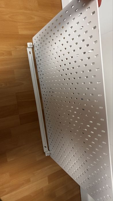 SKÄDIS Tablica perforowana kombinacja, biaty