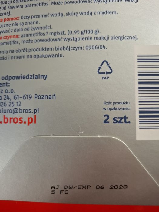 Bros Naklejka na muchy 2szt.