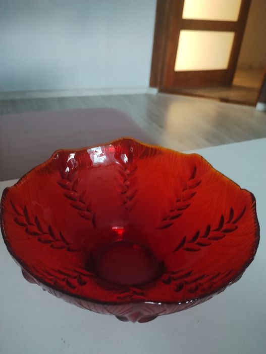 Piękna misa szklana