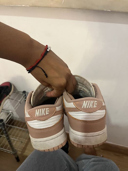 nike dunk rosa tamanho 38,5