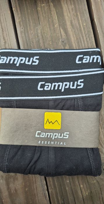 Campus bokserki męskie dwupak czarne XL Nowe