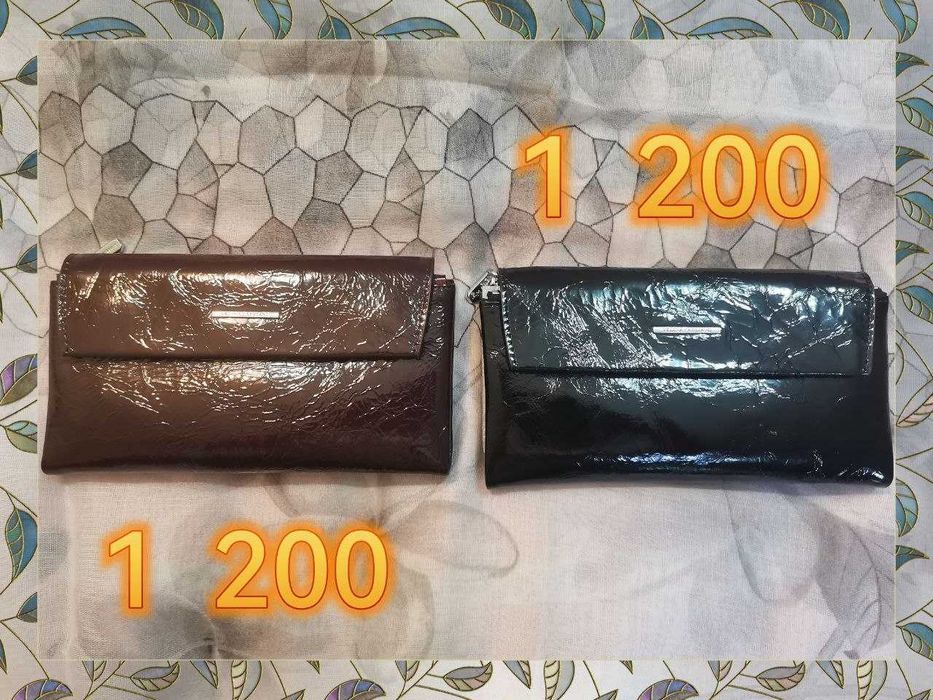 Шкіряні косметички та гаманці.