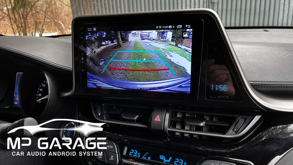 Toyota CH-R Radio Nawigacja Android 14 LTE CarPlay AndroidAuto Montaż Gwarancja PL