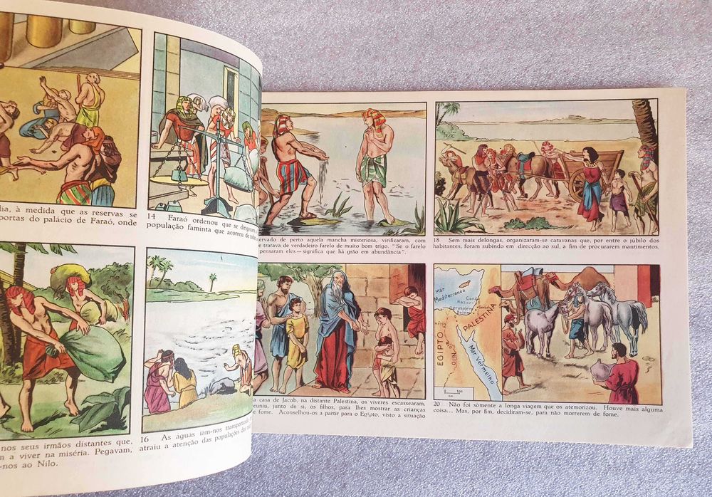 Antiga BD ~ "Escravo sobre o Trono" ~ Edições Salesianas ~ Anos 60 ~ RARA