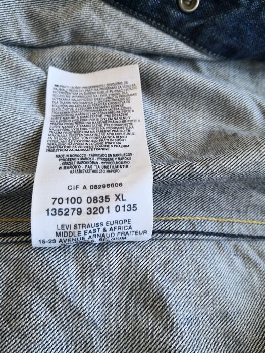 Kurtka jeansowa Levi's orginał