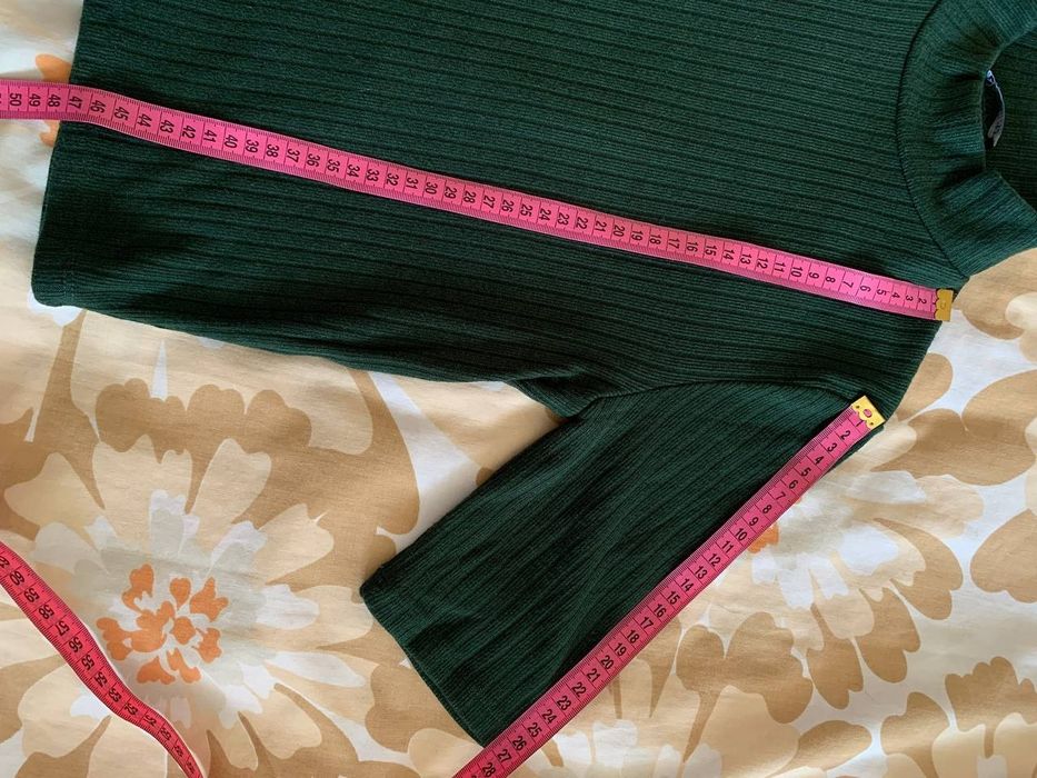 Стильний гольф Zara в глибокому смарагдовому кольорі