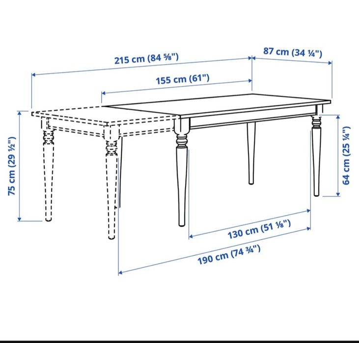 Stół ikea do jadalni
