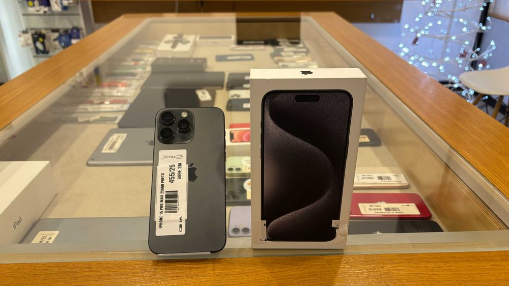 Iphone 15 Pro Max 256Gb Preto