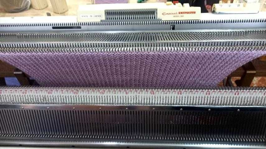 Вязальна машина Кнітмастер (Silver reed) SK260/SR50 з ажурною кареткою