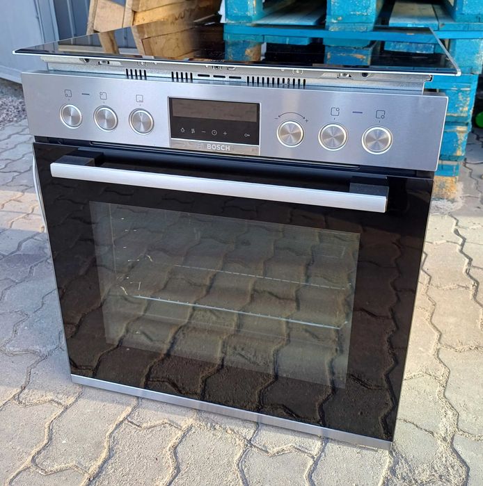 Встраиваемая духовка с индукционной поверхностью Бош Bosch HEA578BS1