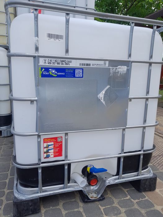 Zbiornik 1000l dppl ibc un faktura