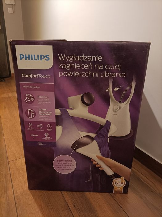 Parownica Philips GC557 stojący streamer do ubrań | świetny stan