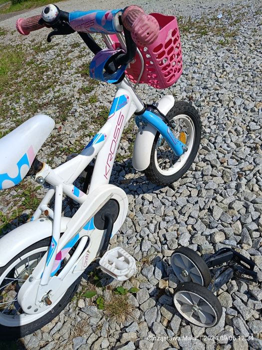 Rowerek Kross,koła  12,rower dla dziewczynki