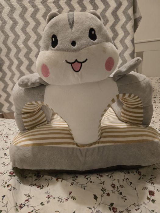 Sofa de bebe cinza