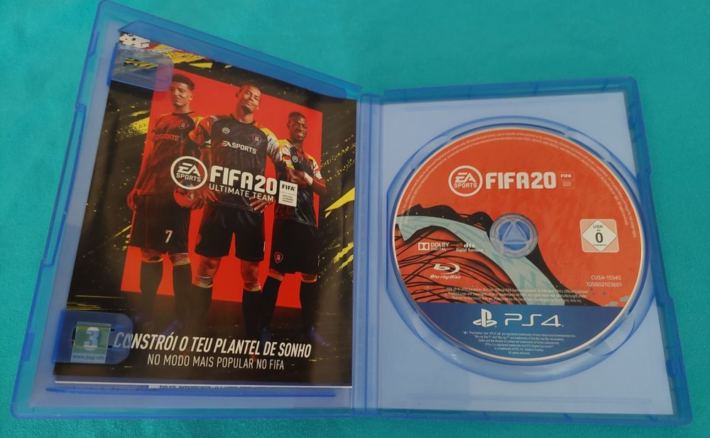 Jogo PS4 FIFA 20